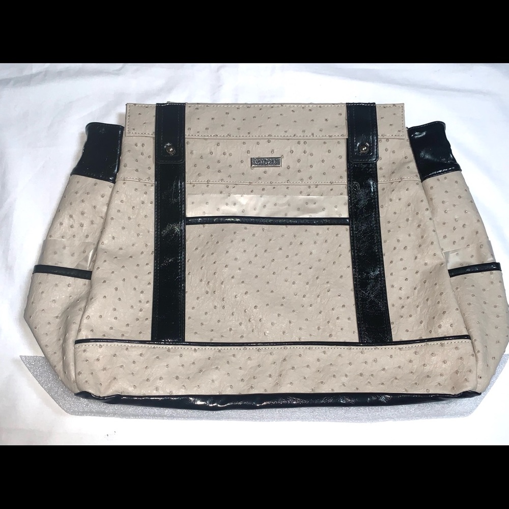 Miche Prima size Shell: Ostrich Cream purse cover